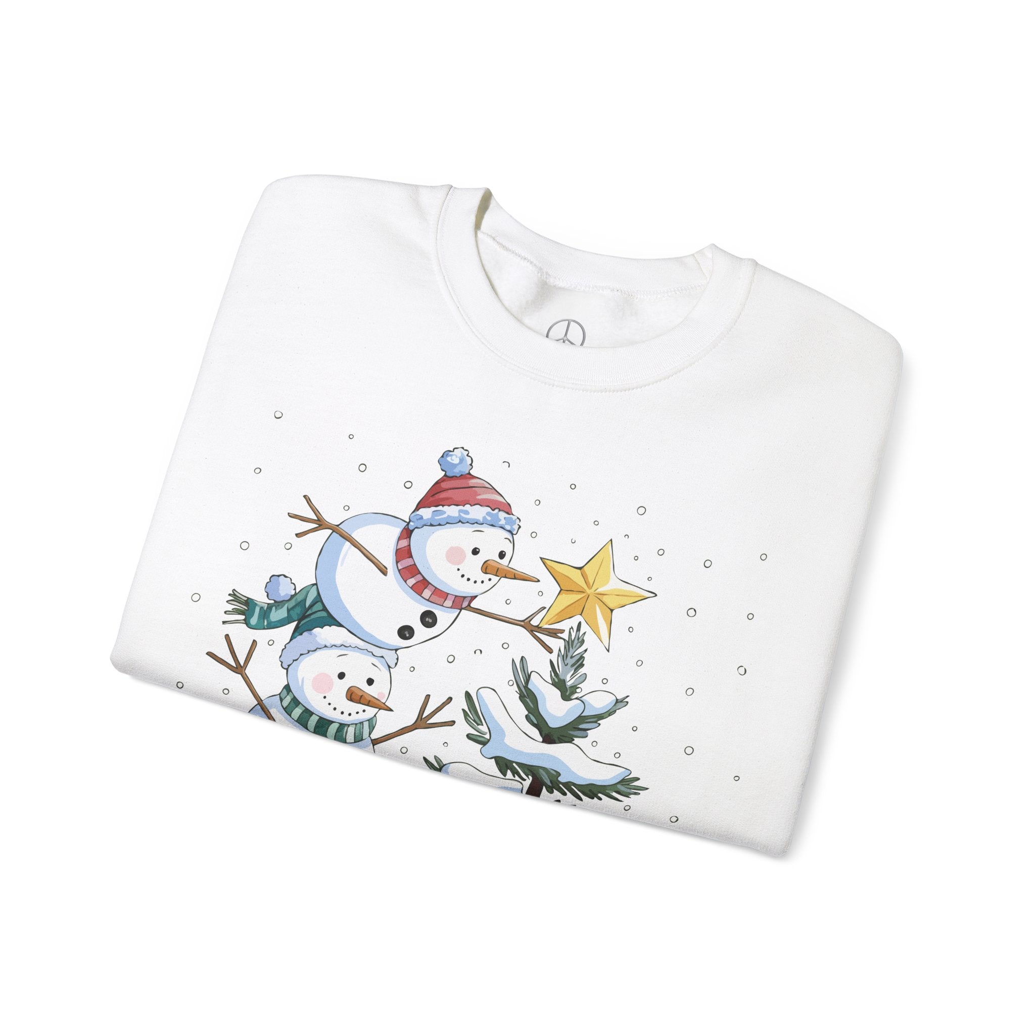 Festive Snowman Christmas Sweatshirt