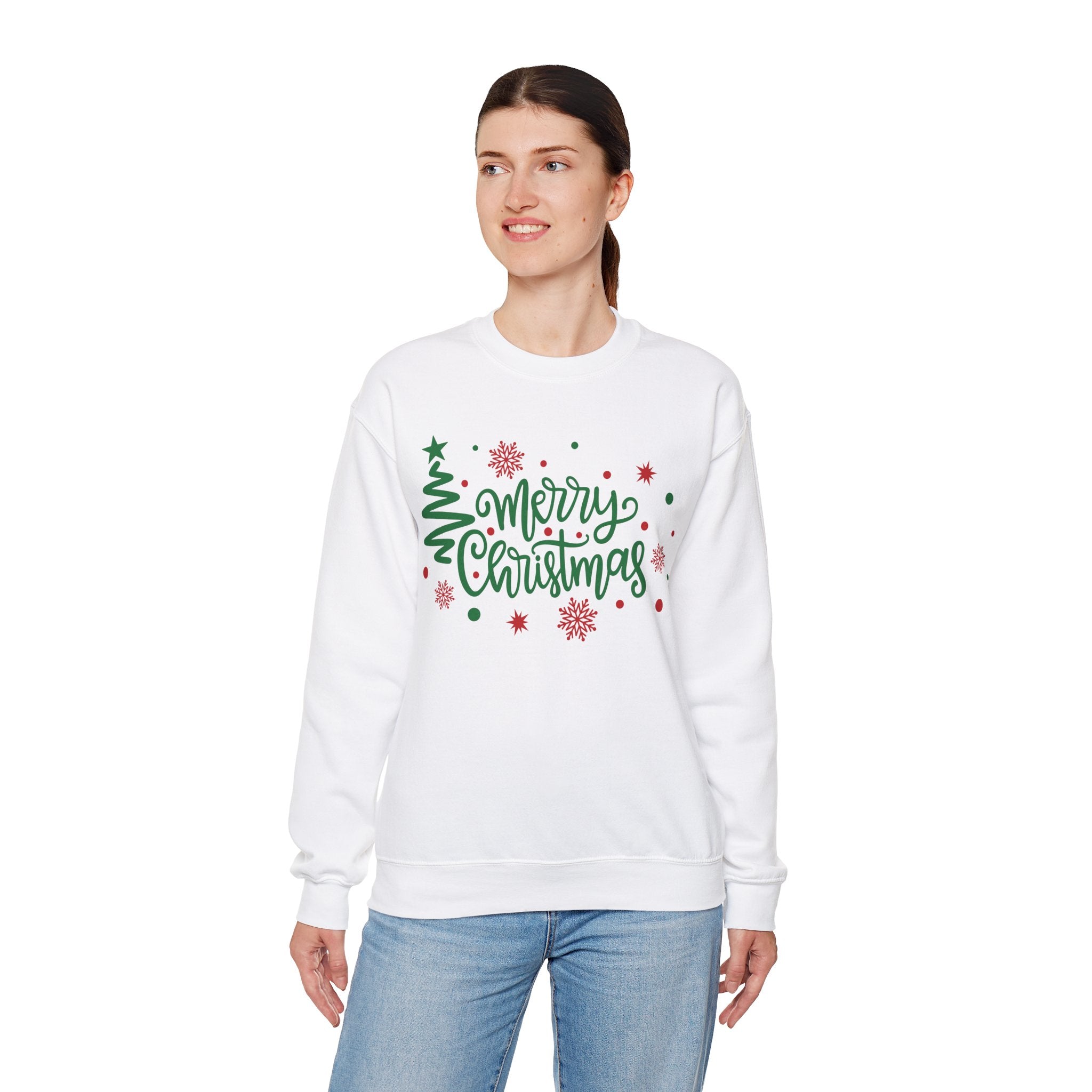 Merry Christmas Sweatshirt - Holiday Cheer