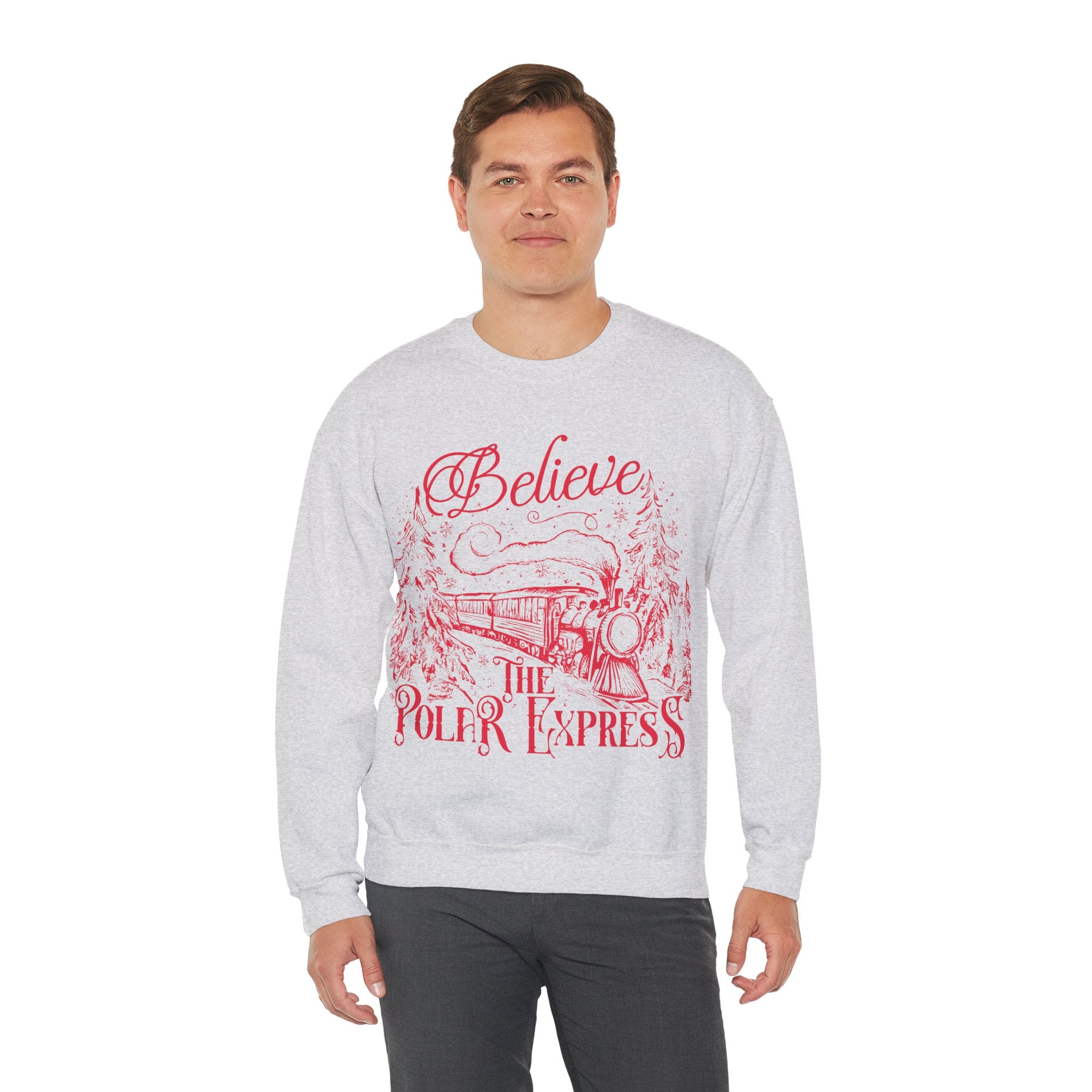 Believe in the Polar Express Crewneck Sweatshirt - Unisex