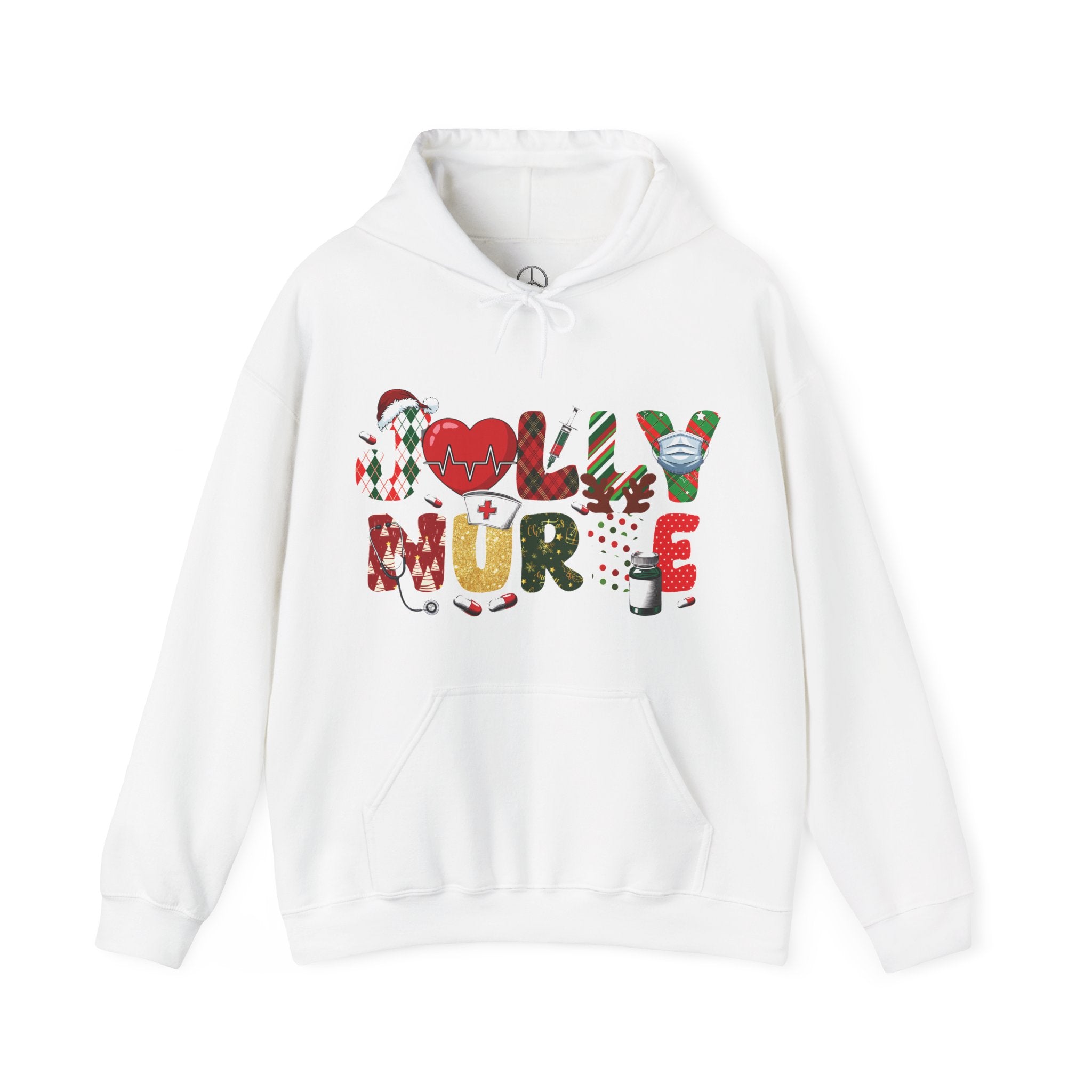 Jolly Nurse Hooded Sweatshirt