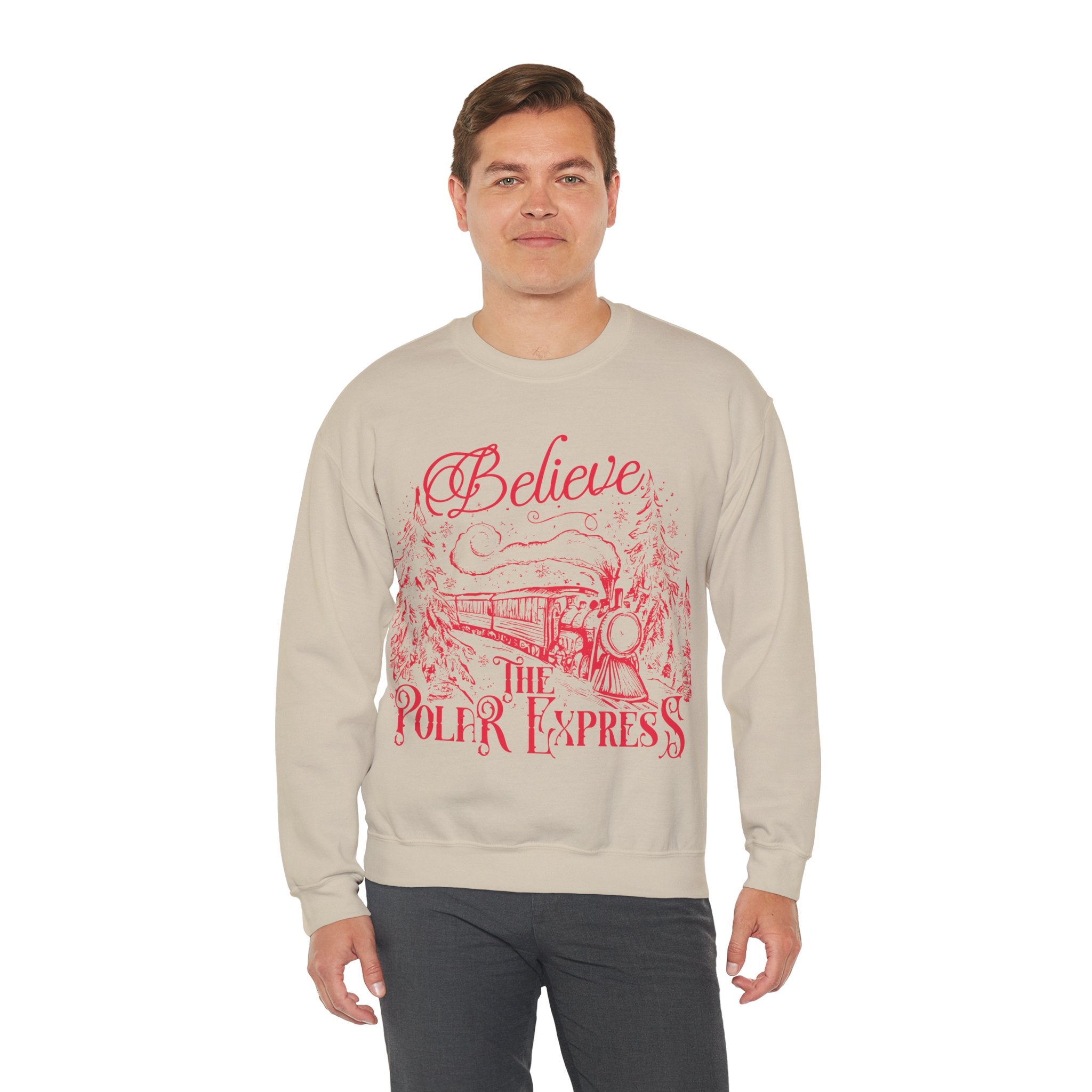 Believe in the Polar Express Crewneck Sweatshirt - Unisex