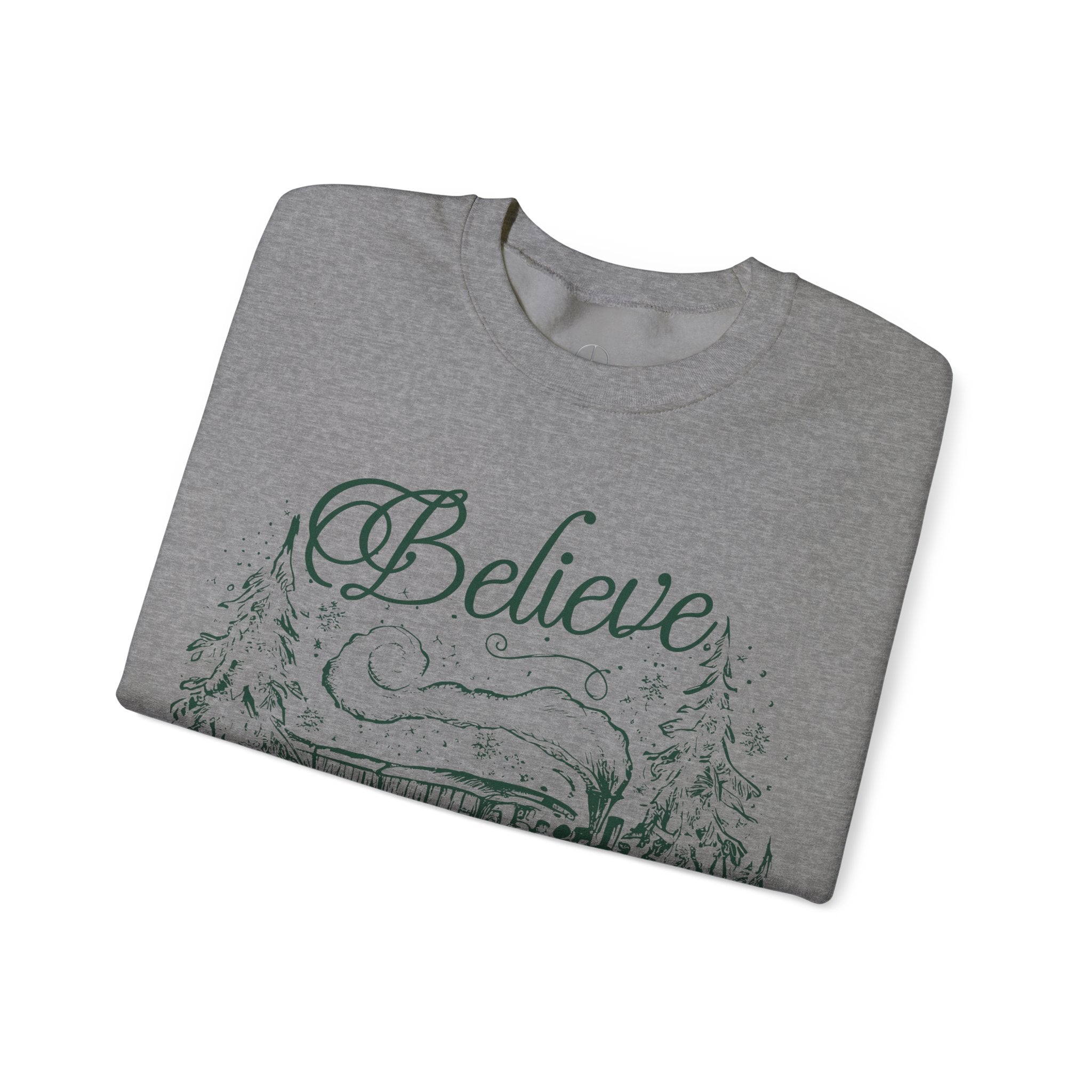 Believe in The Polar Express Crewneck Sweatshirt -Unisex