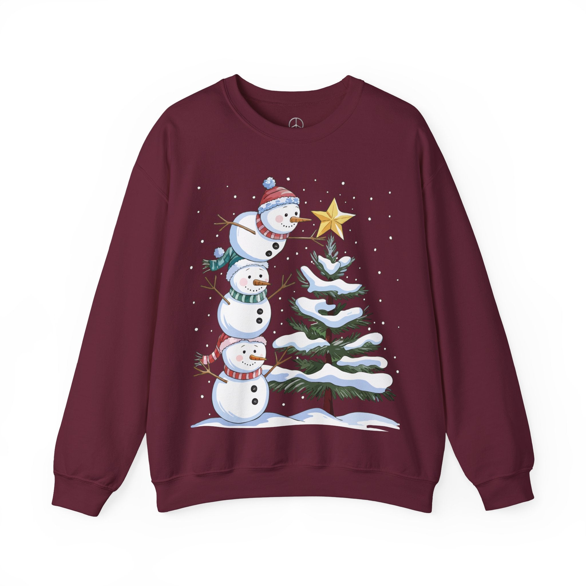 Festive Snowman Christmas Sweatshirt