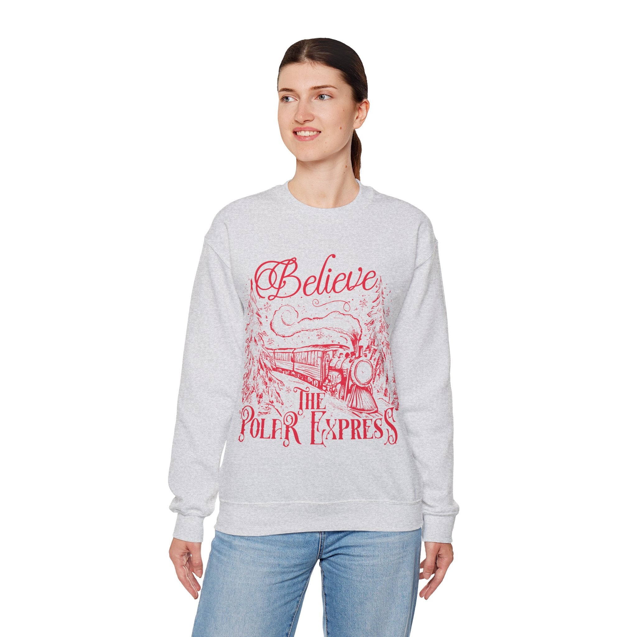 Believe in the Polar Express Crewneck Sweatshirt - Unisex