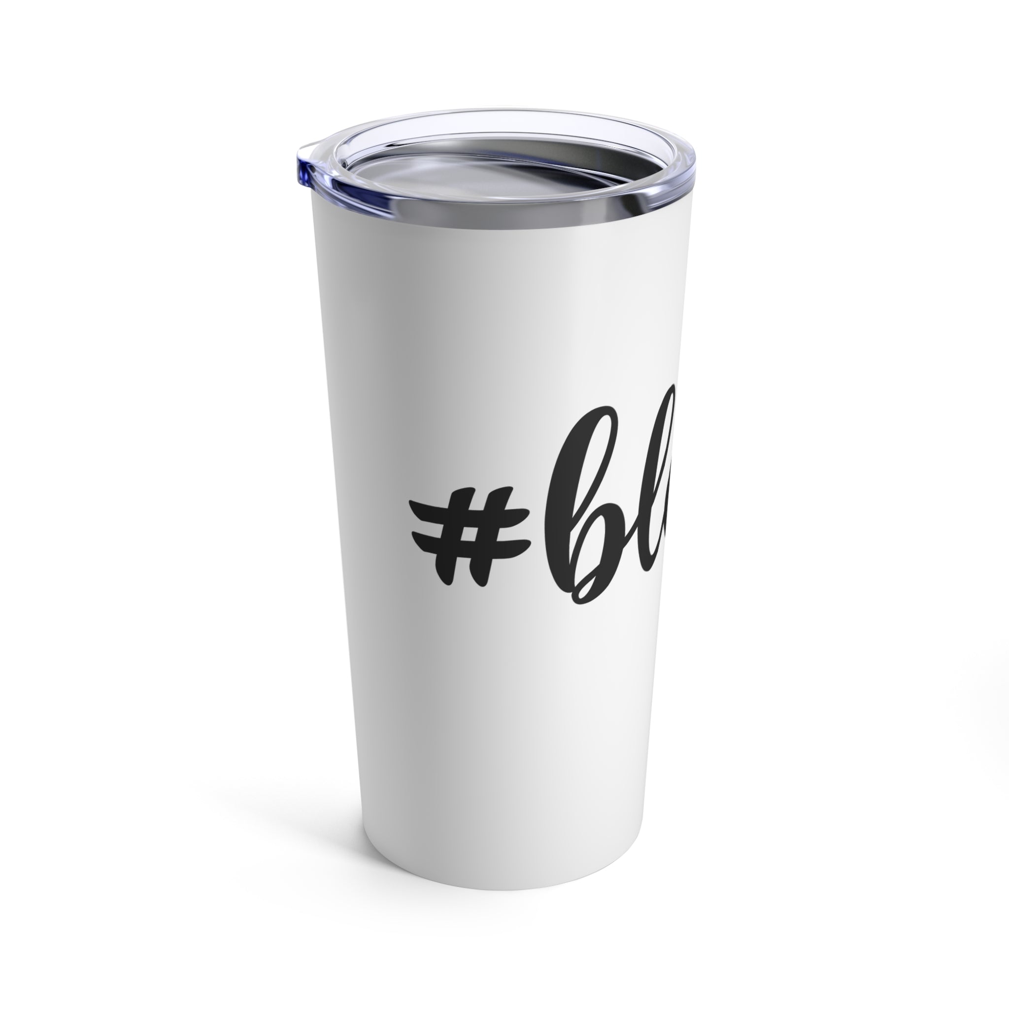 Blessed Insulated Stainless Steel White Tumbler 20oz