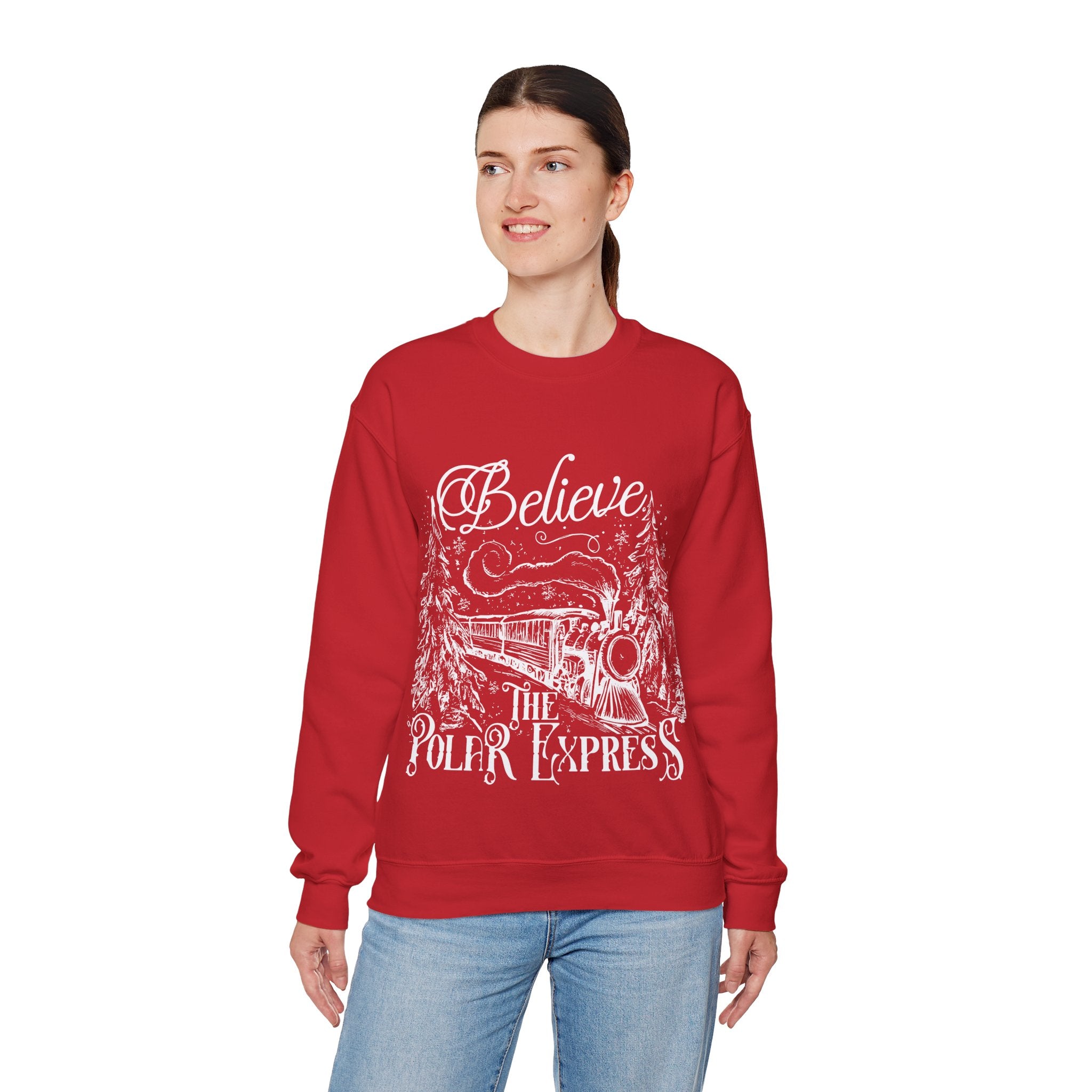 Believe in the Polar Express Crewneck Sweatshirt - Unisex