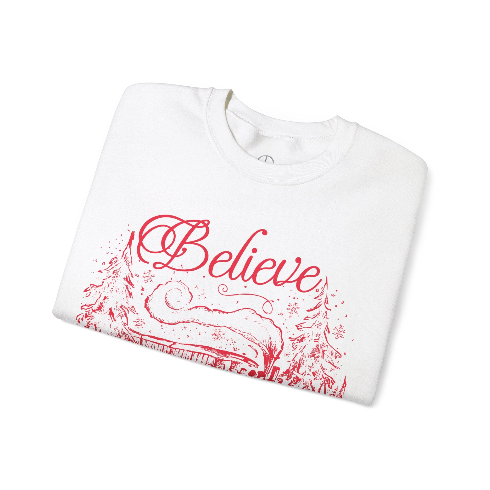 Believe in the Polar Express Crewneck Sweatshirt - Unisex