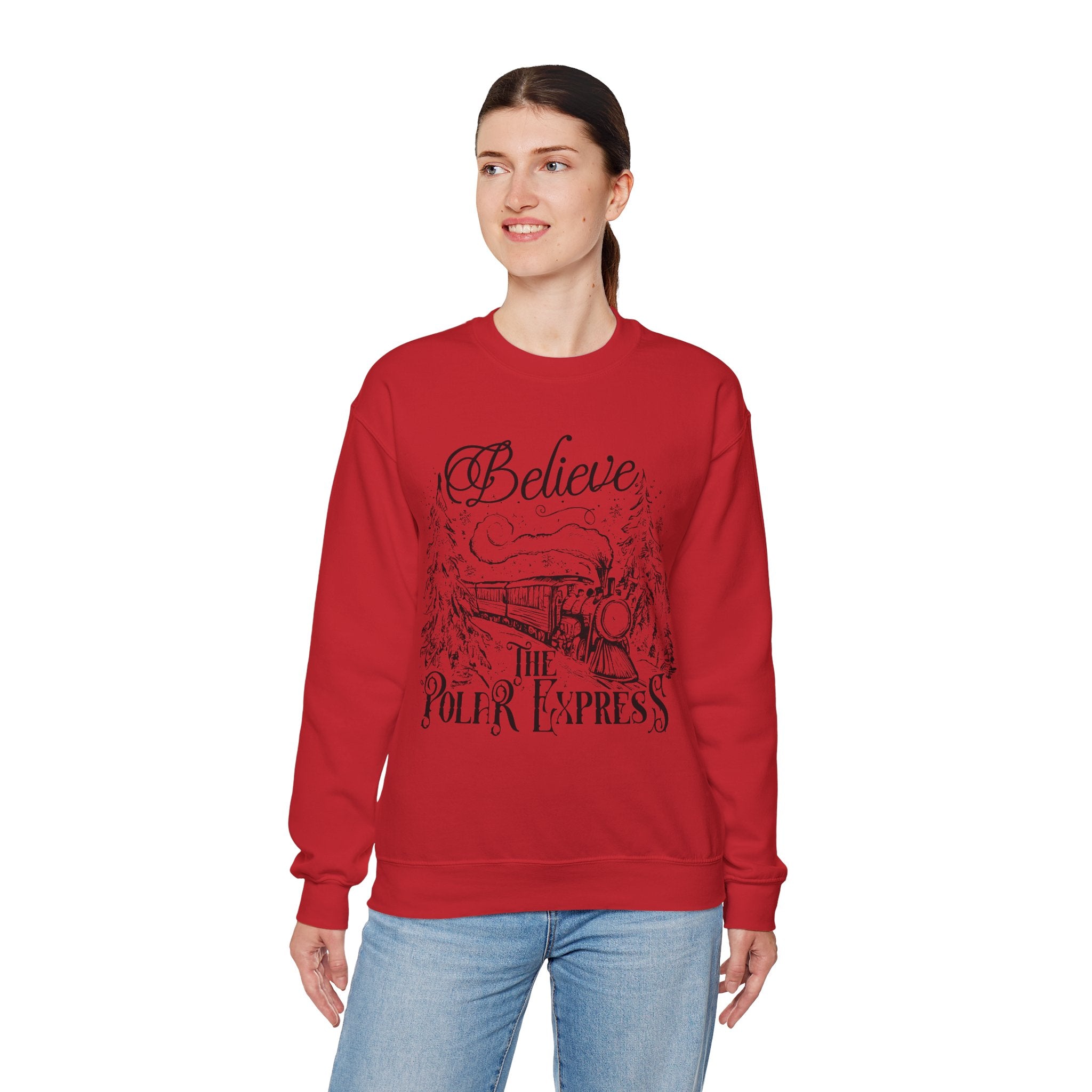 Believe in the Polar Express Crewneck Sweatshirt - Unisex