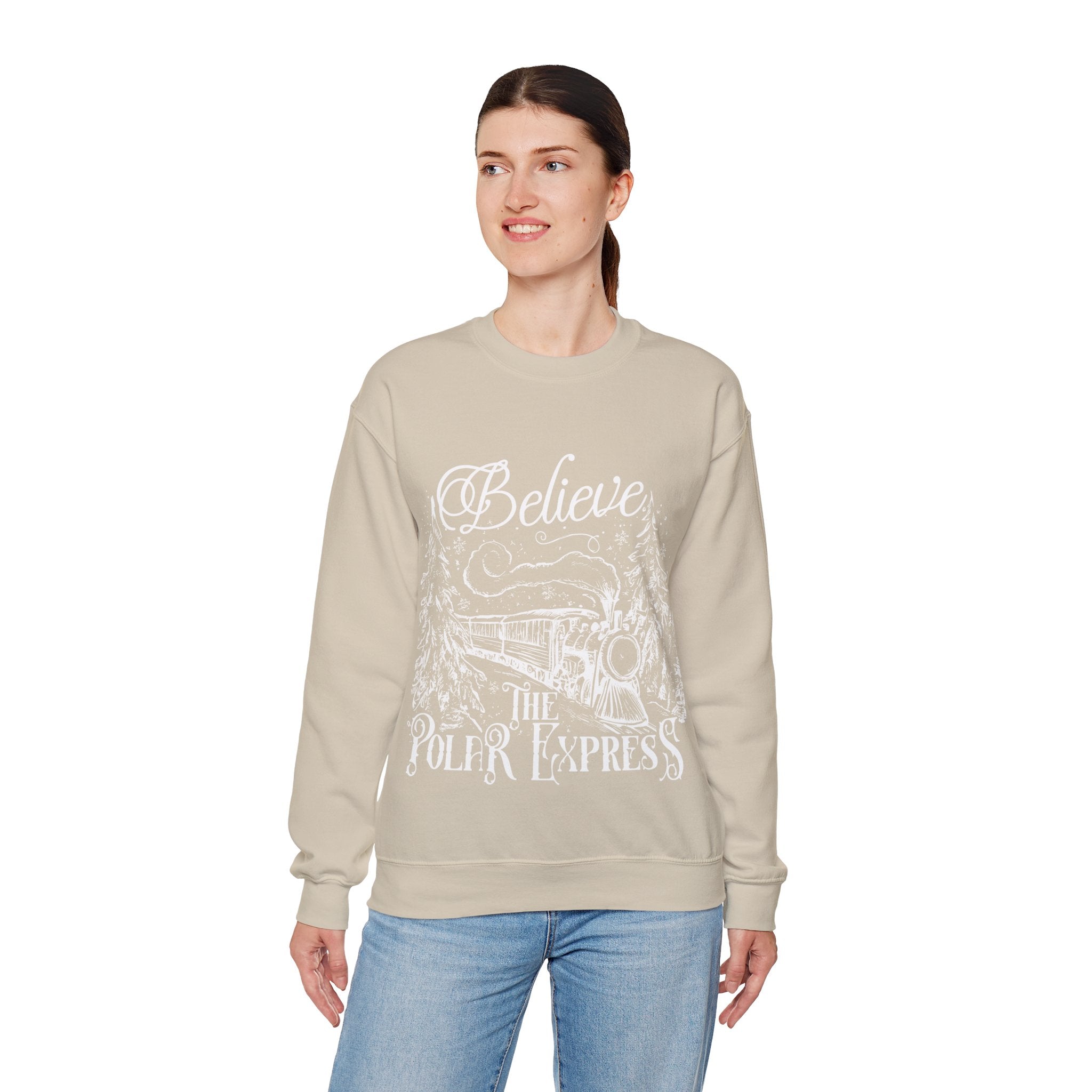 Believe in the Polar Express Crewneck Sweatshirt - Unisex