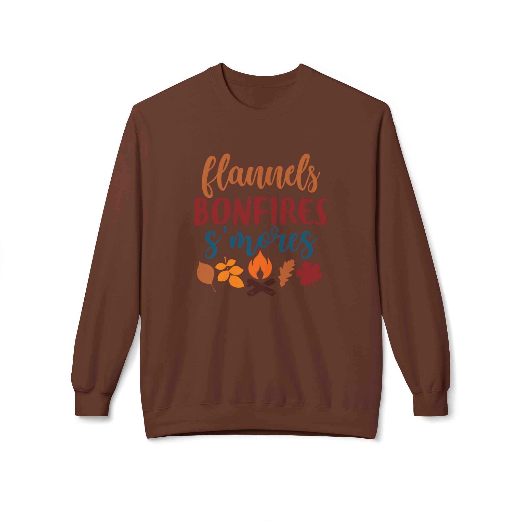 Flannel Bonfire S'more Fleece Sweatshirt