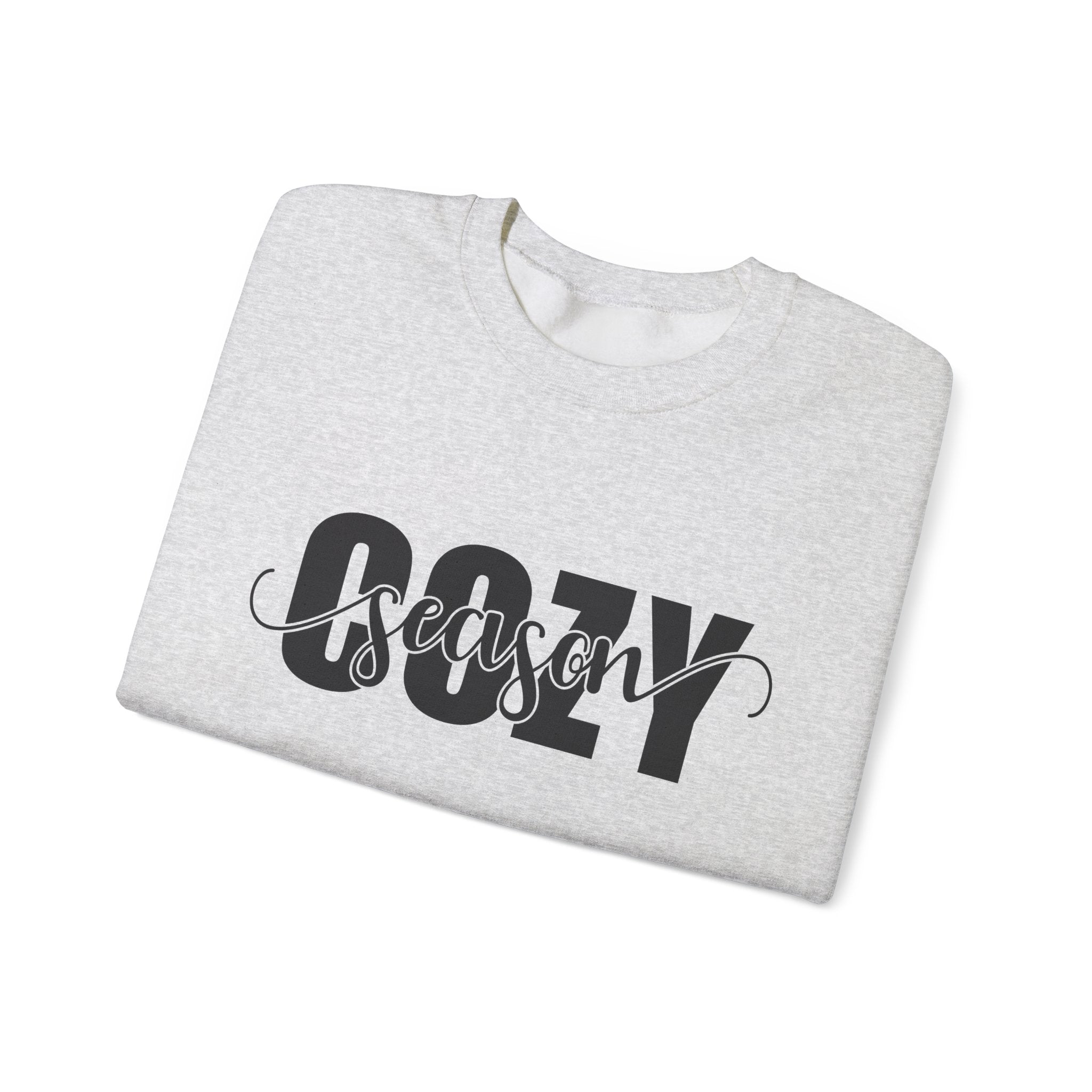 Cozy Season Crewneck Sweatshirt - Perfect Fall & Winter Wear