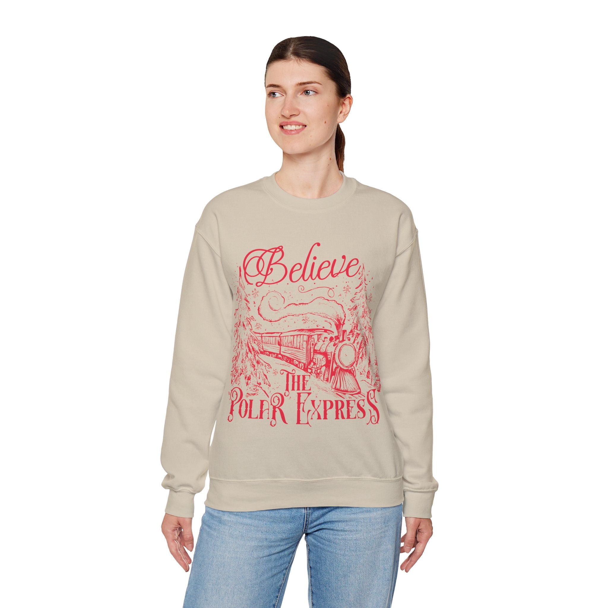 Believe in the Polar Express Crewneck Sweatshirt - Unisex