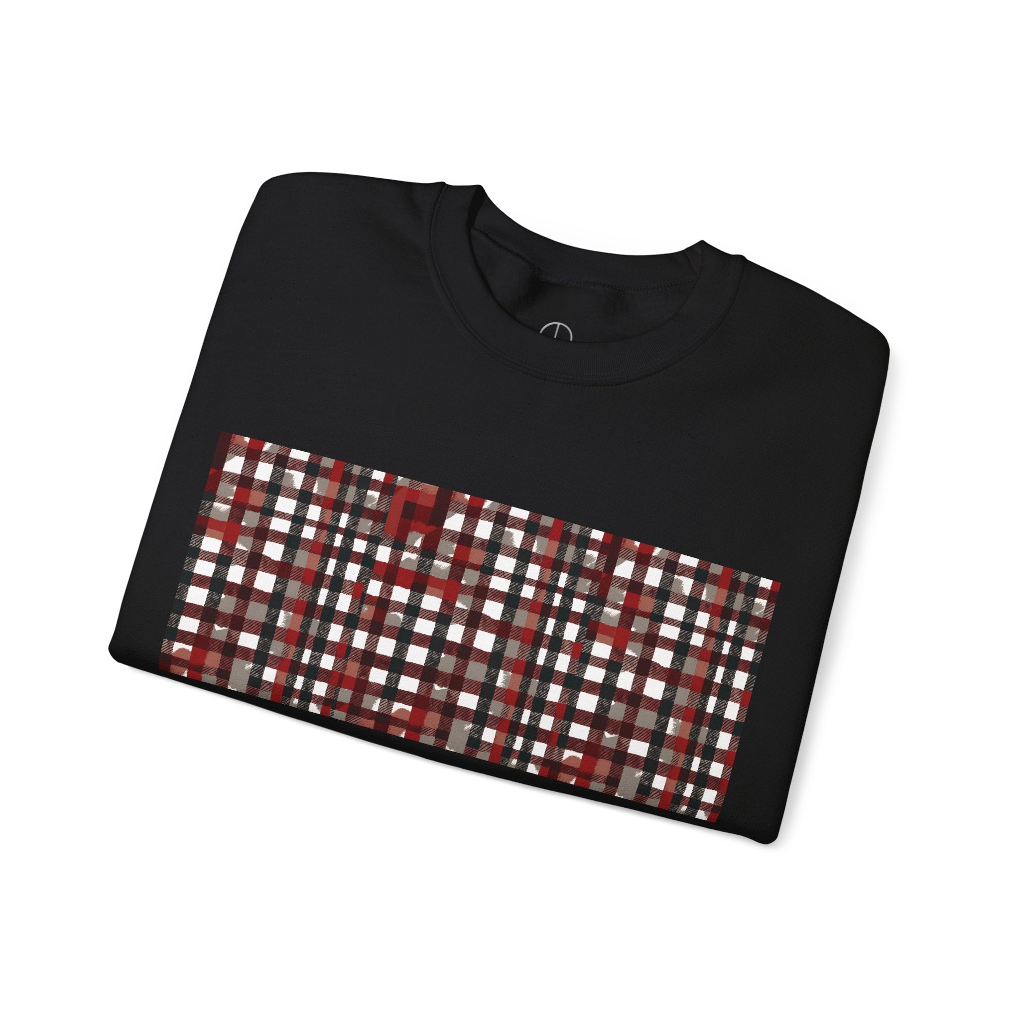 Plaid Pattern Sweatshirt for All Occasions