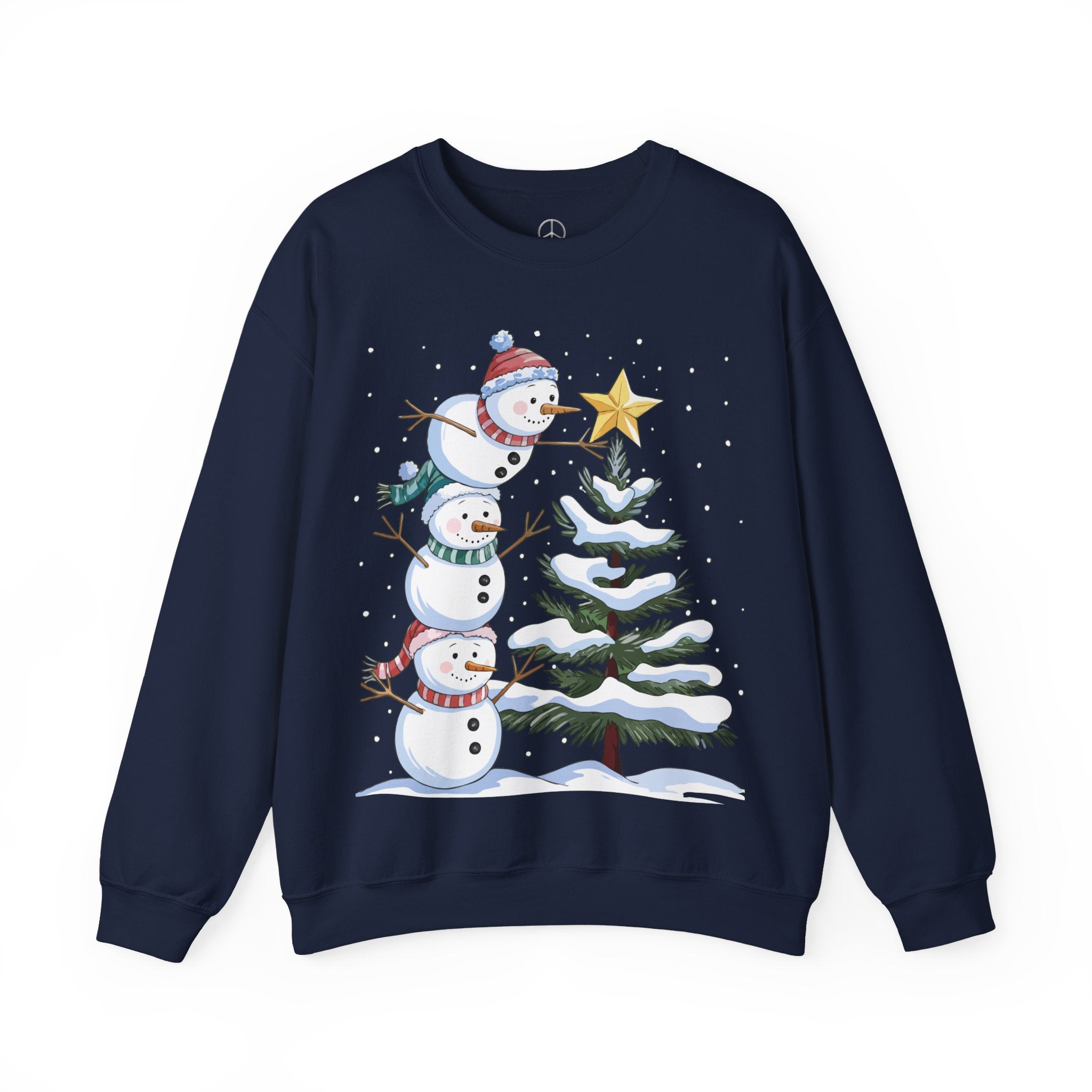 Festive Snowman Christmas Sweatshirt