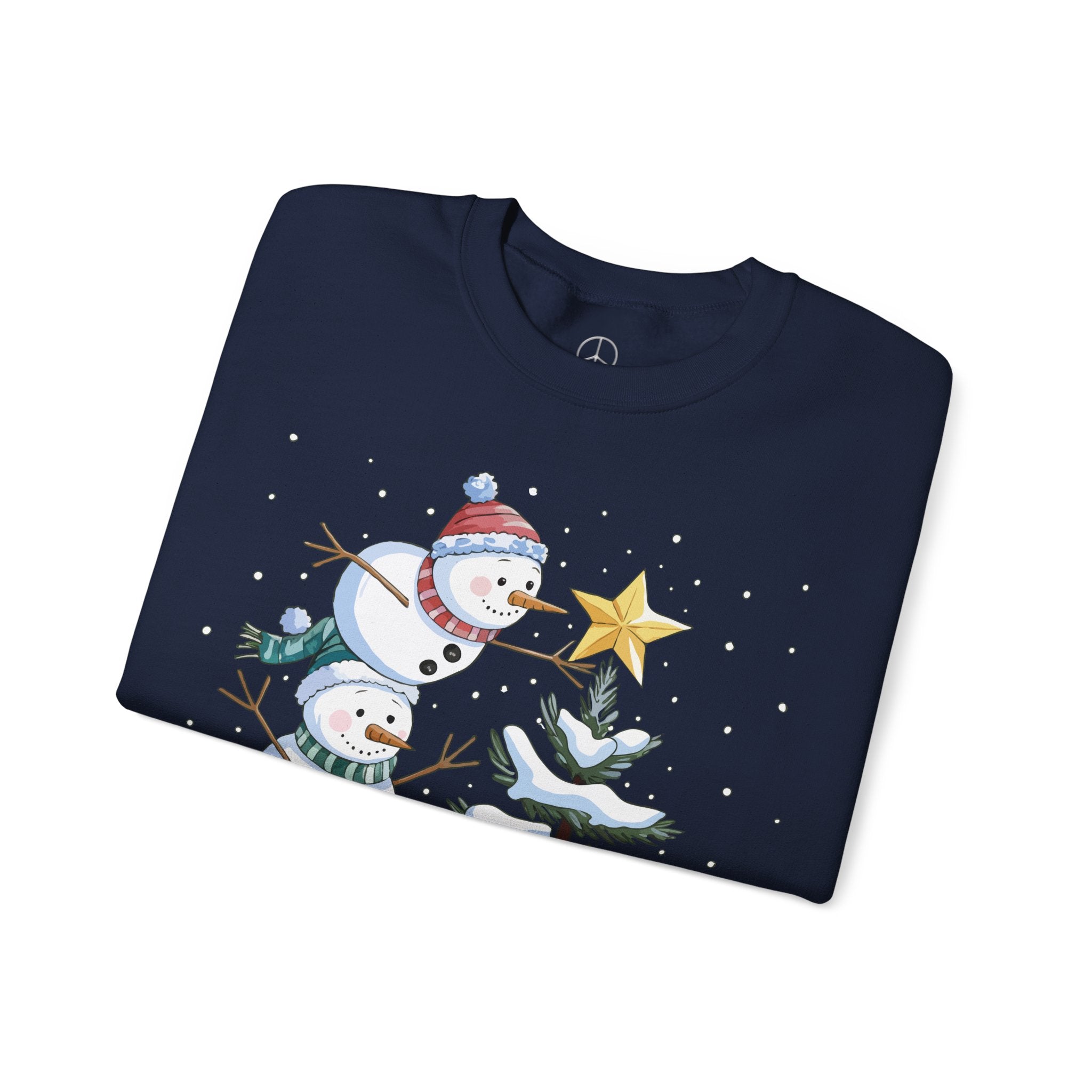 Festive Snowman Christmas Sweatshirt