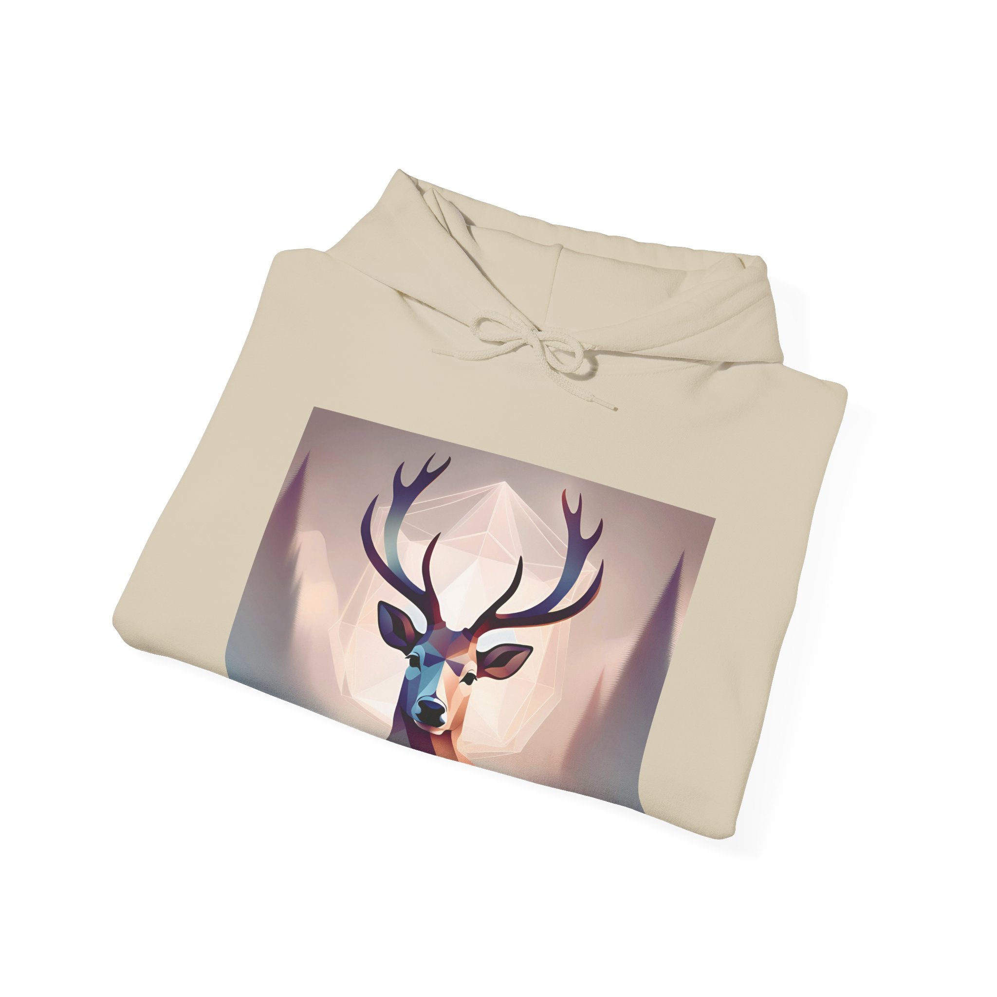 Deer Print Hoodie - Winter Essentials