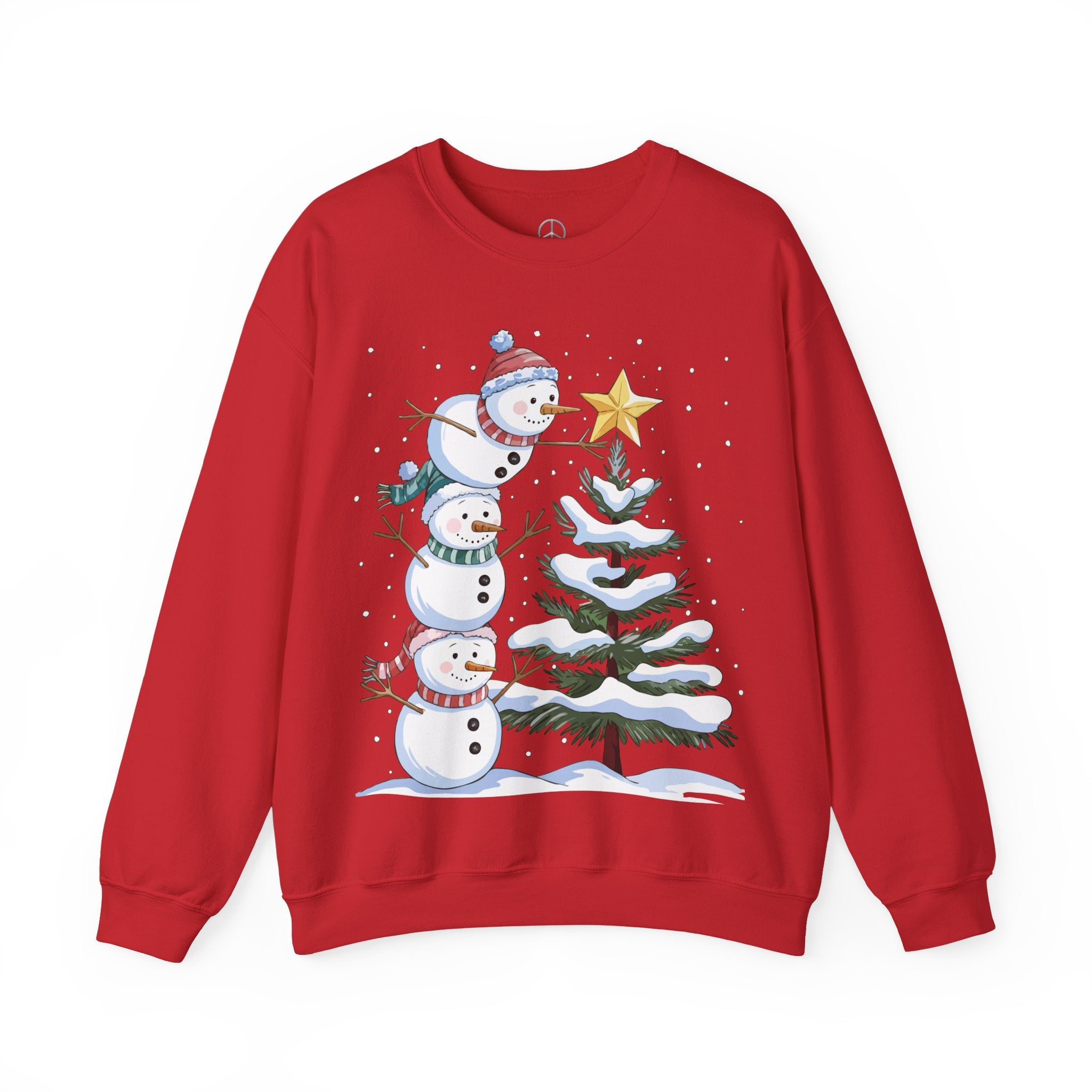 Festive Snowman Christmas Sweatshirt