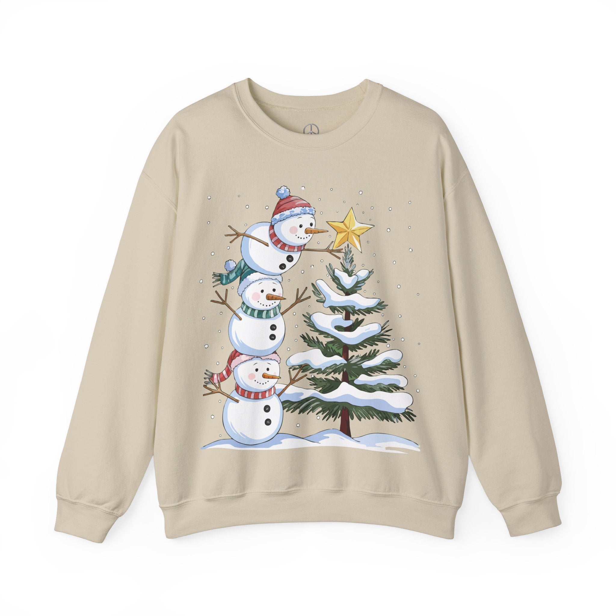 Festive Snowman Christmas Sweatshirt