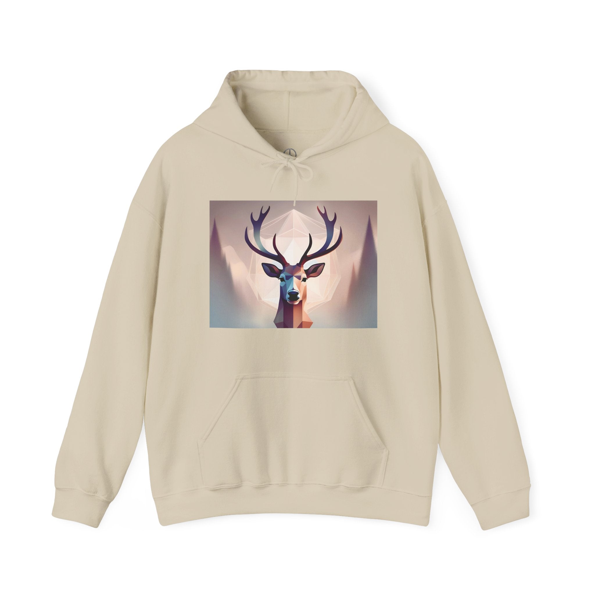 Deer Print Hoodie - Winter Essentials