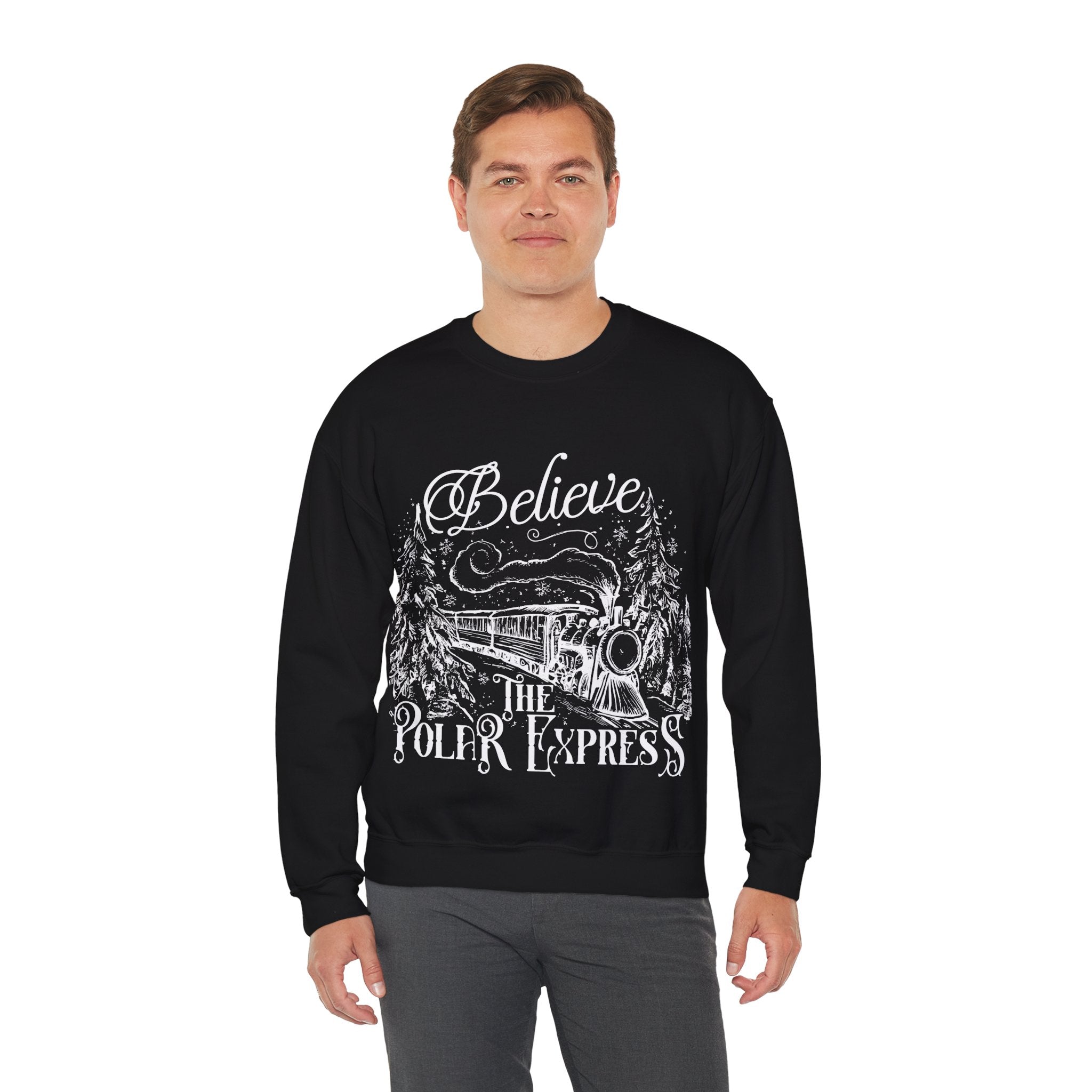 Believe in the Polar Express Crewneck Sweatshirt - Unisex