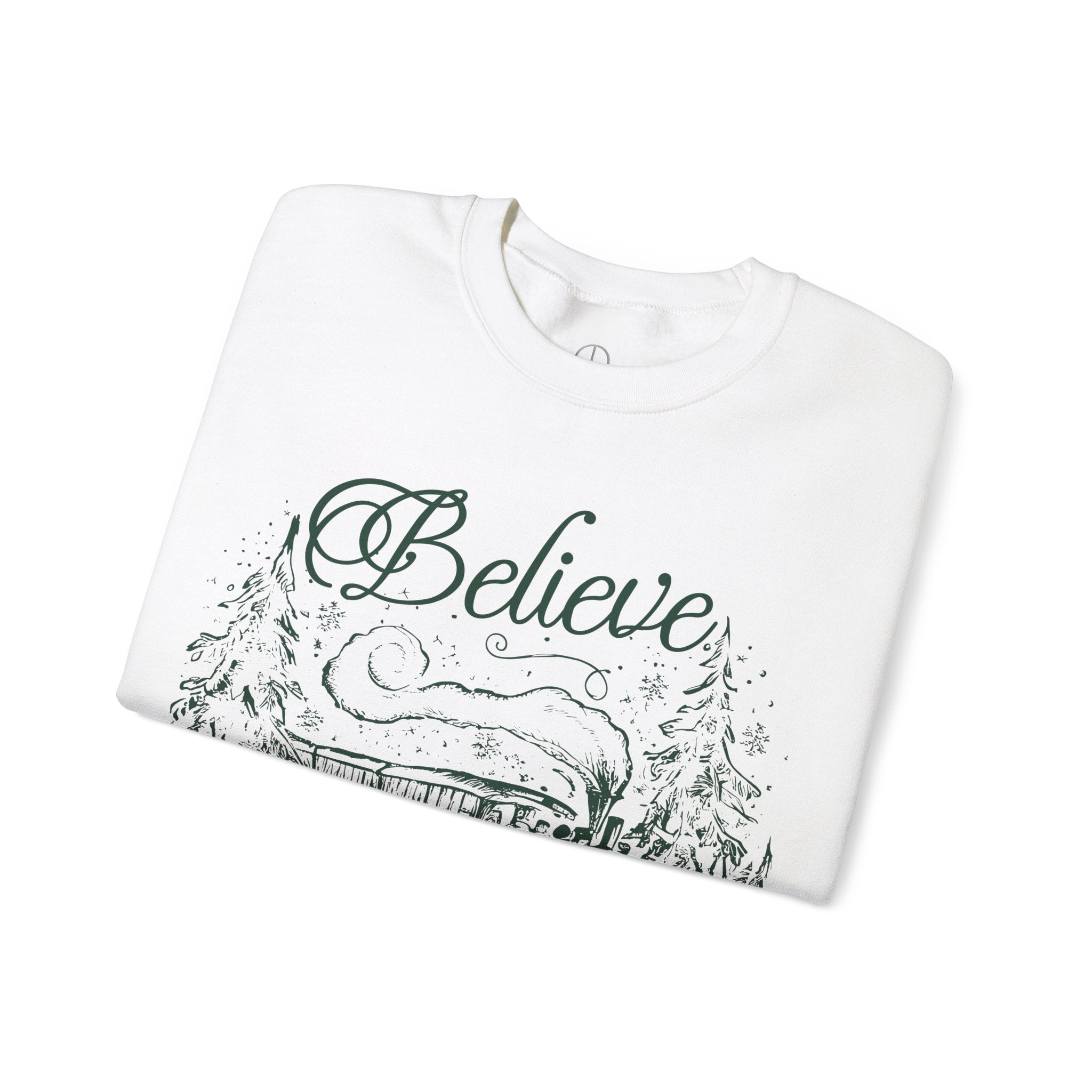 Believe in The Polar Express Crewneck Sweatshirt -Unisex