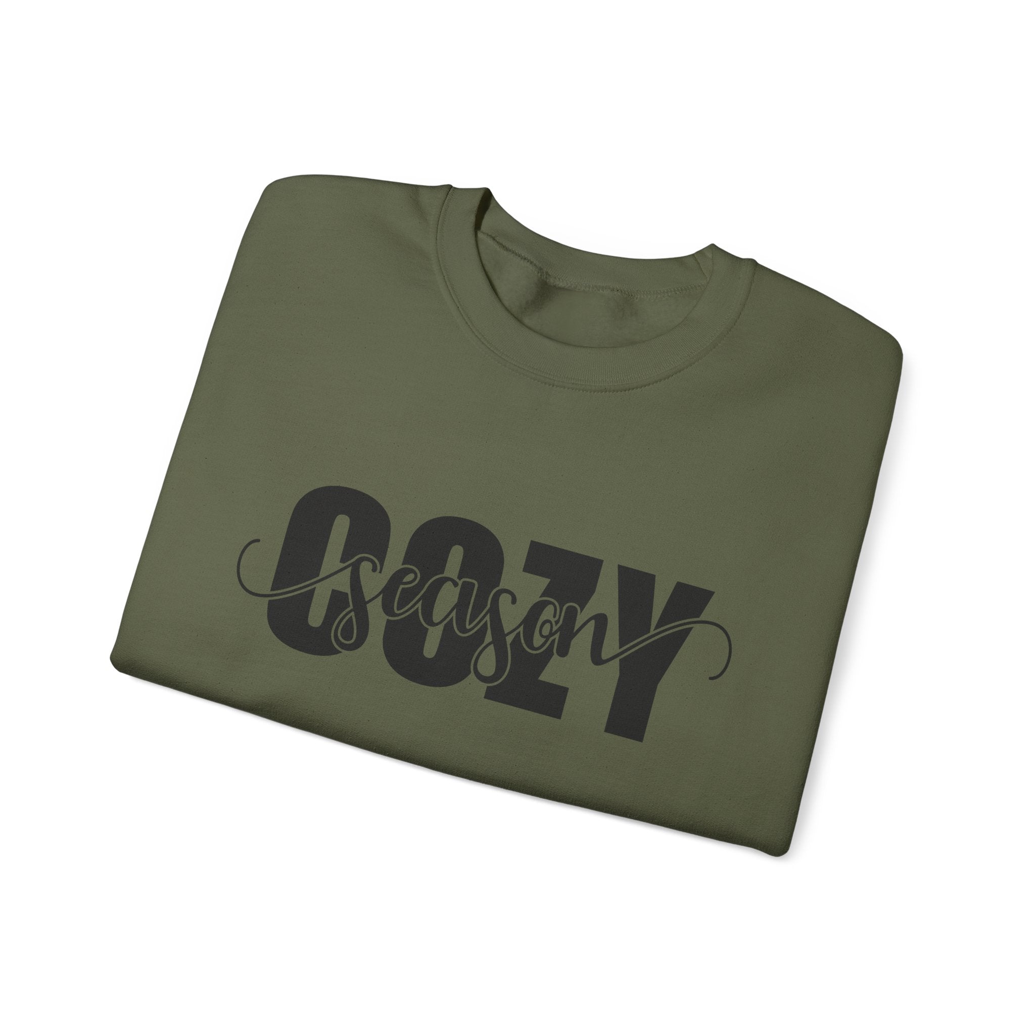 Cozy Season Crewneck Sweatshirt - Perfect Fall & Winter Wear