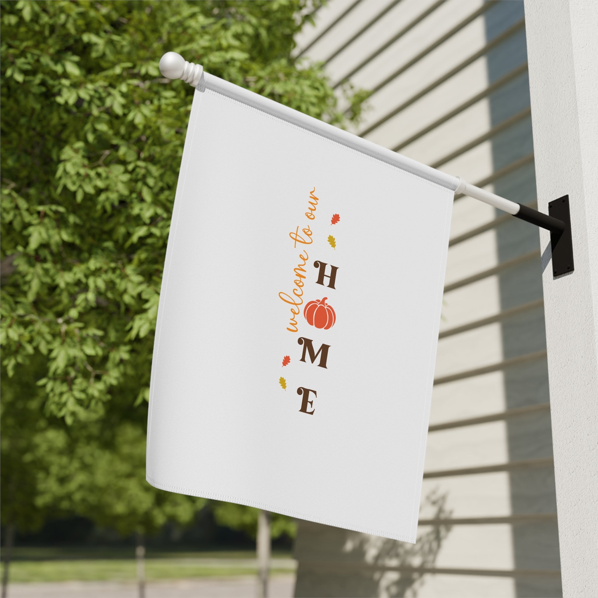 Autumn/Fall Outdoor Decoration Welcome to Our Home Banner