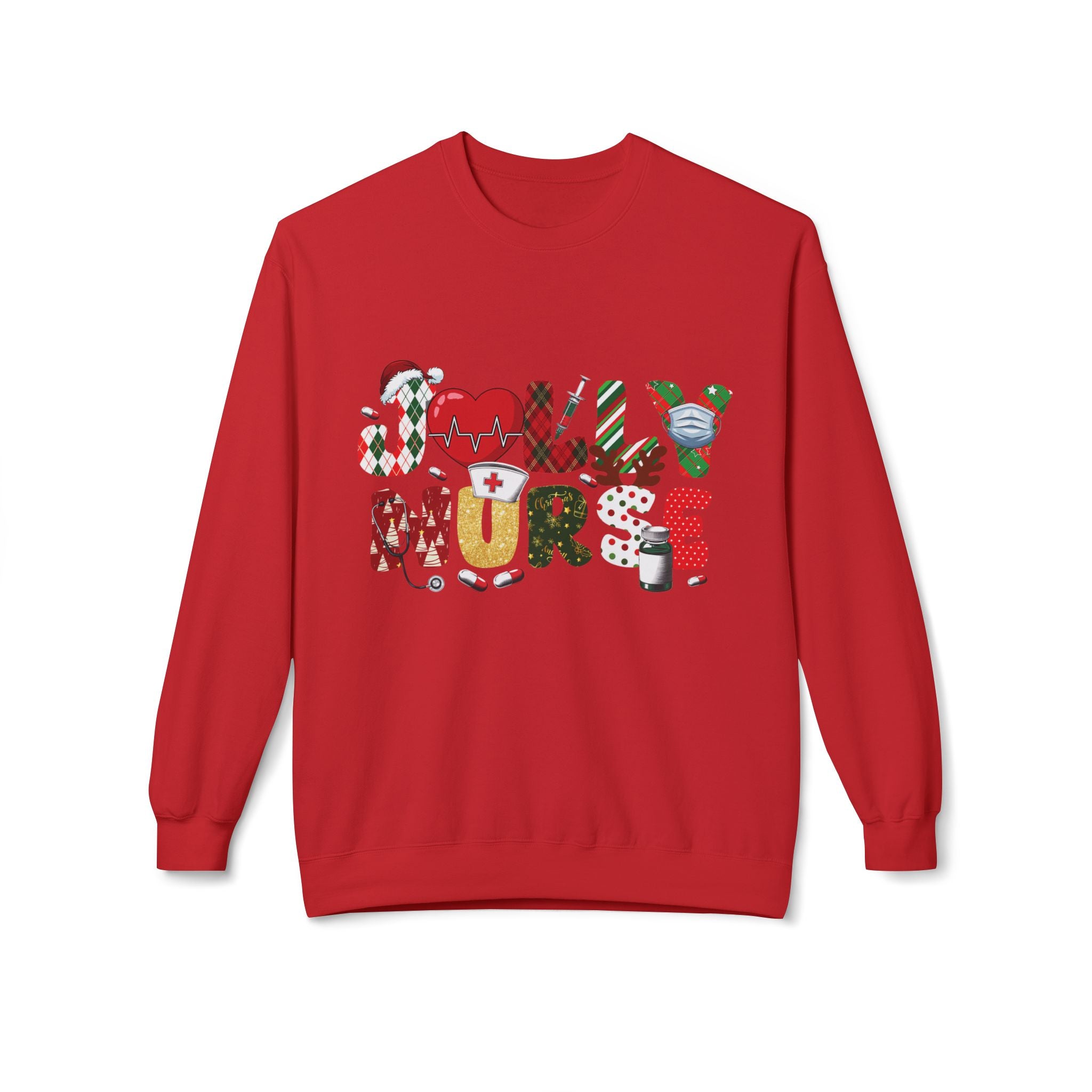 Holiday Nurse Crewneck Sweatshirt