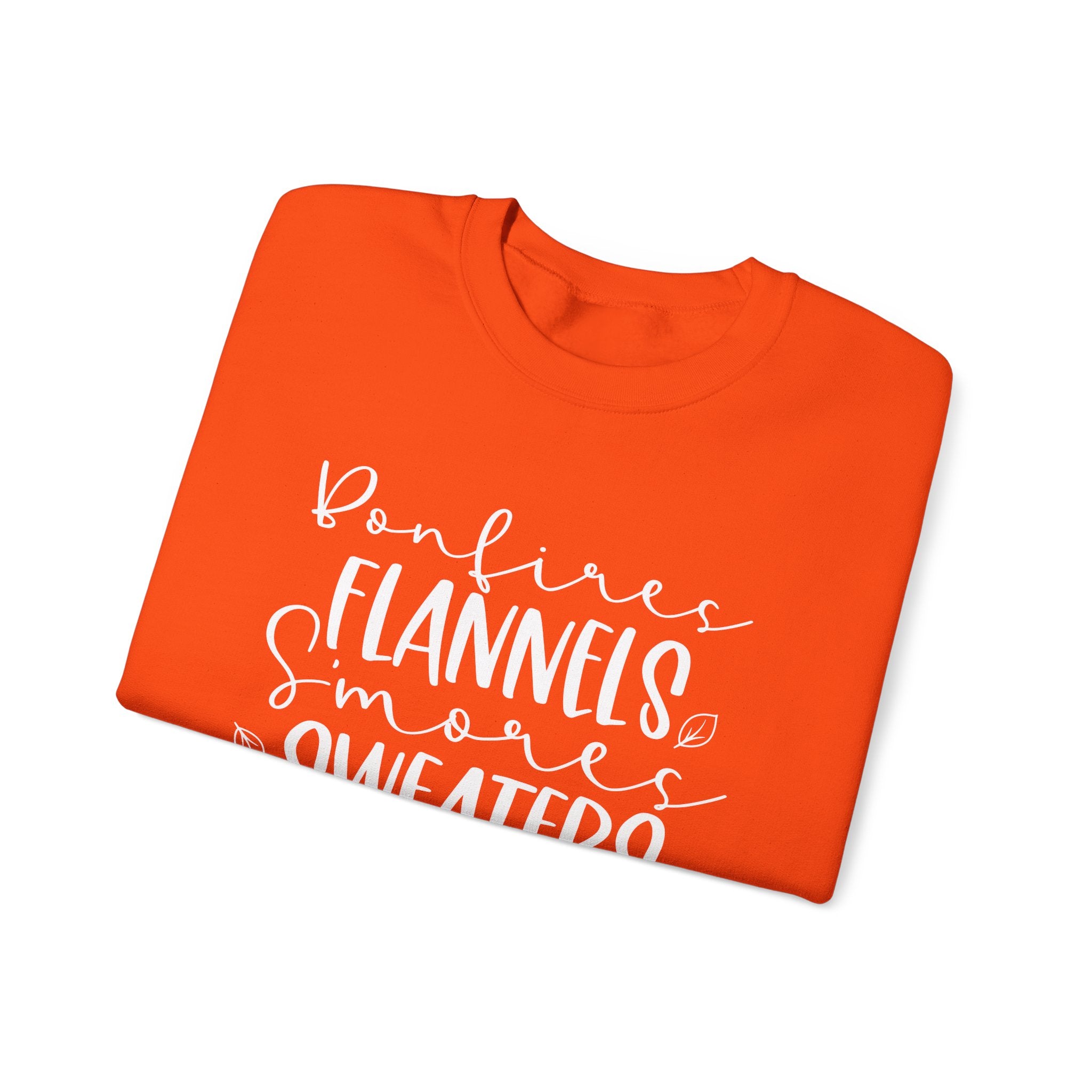 Autumn/Fall Crewneck Sweatshirt (Bonfire, Flannel, S'mores...)