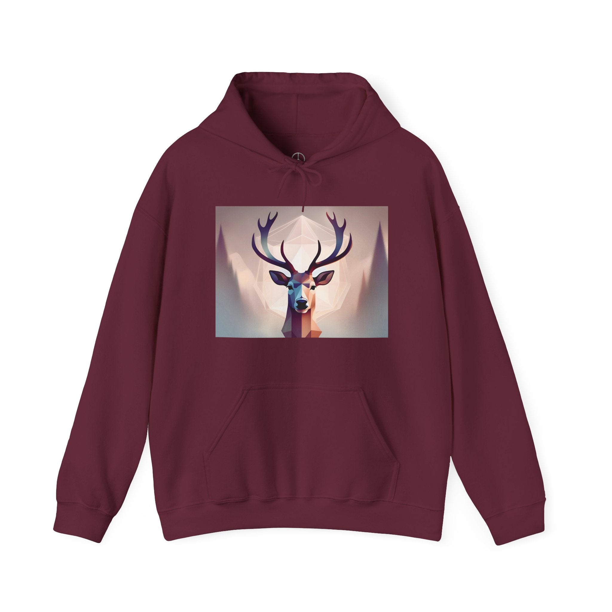 Deer Print Hoodie - Winter Essentials