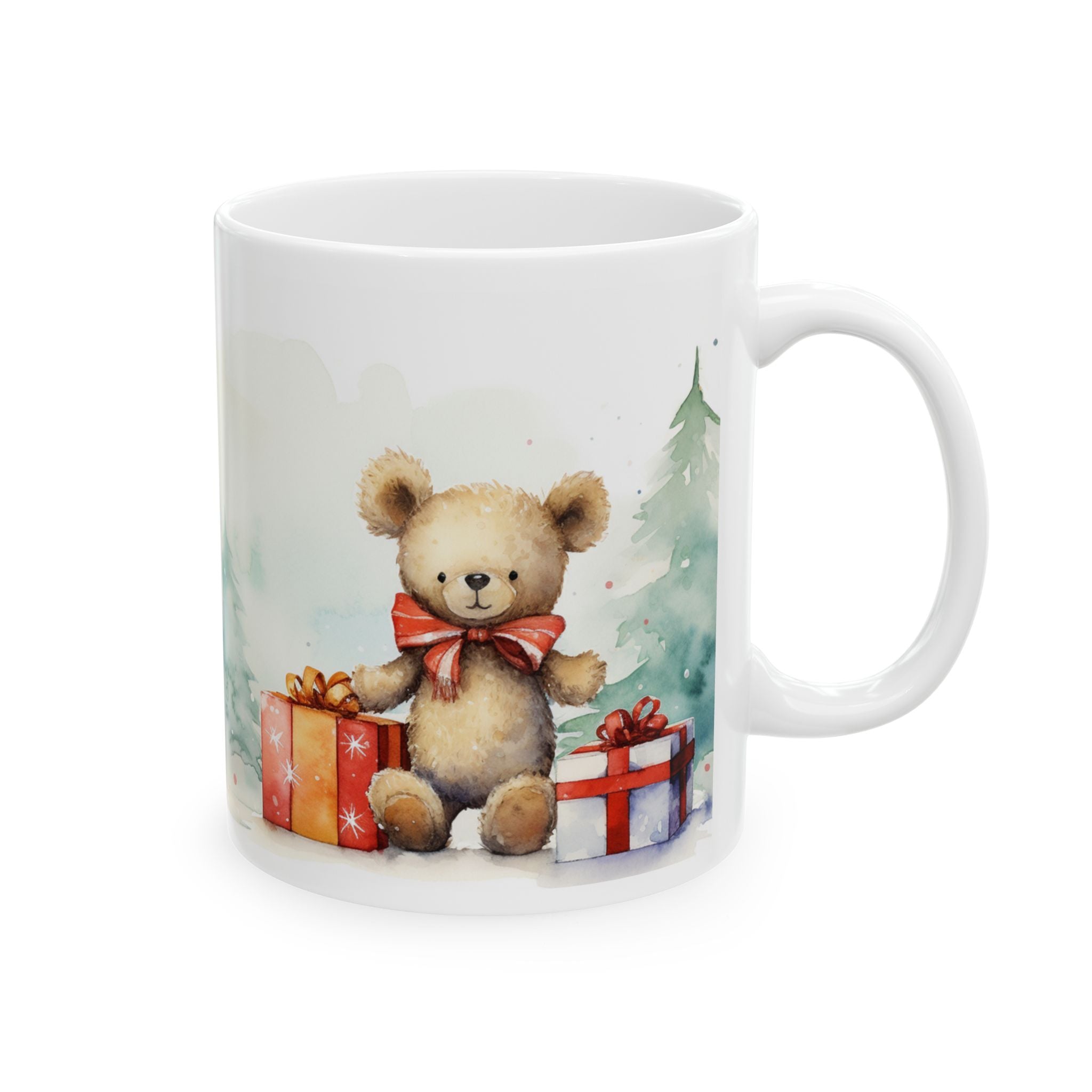 Christmas Gift Ceramic Mug 110oz - Cozy Holiday Vibes for Coffee Lovers