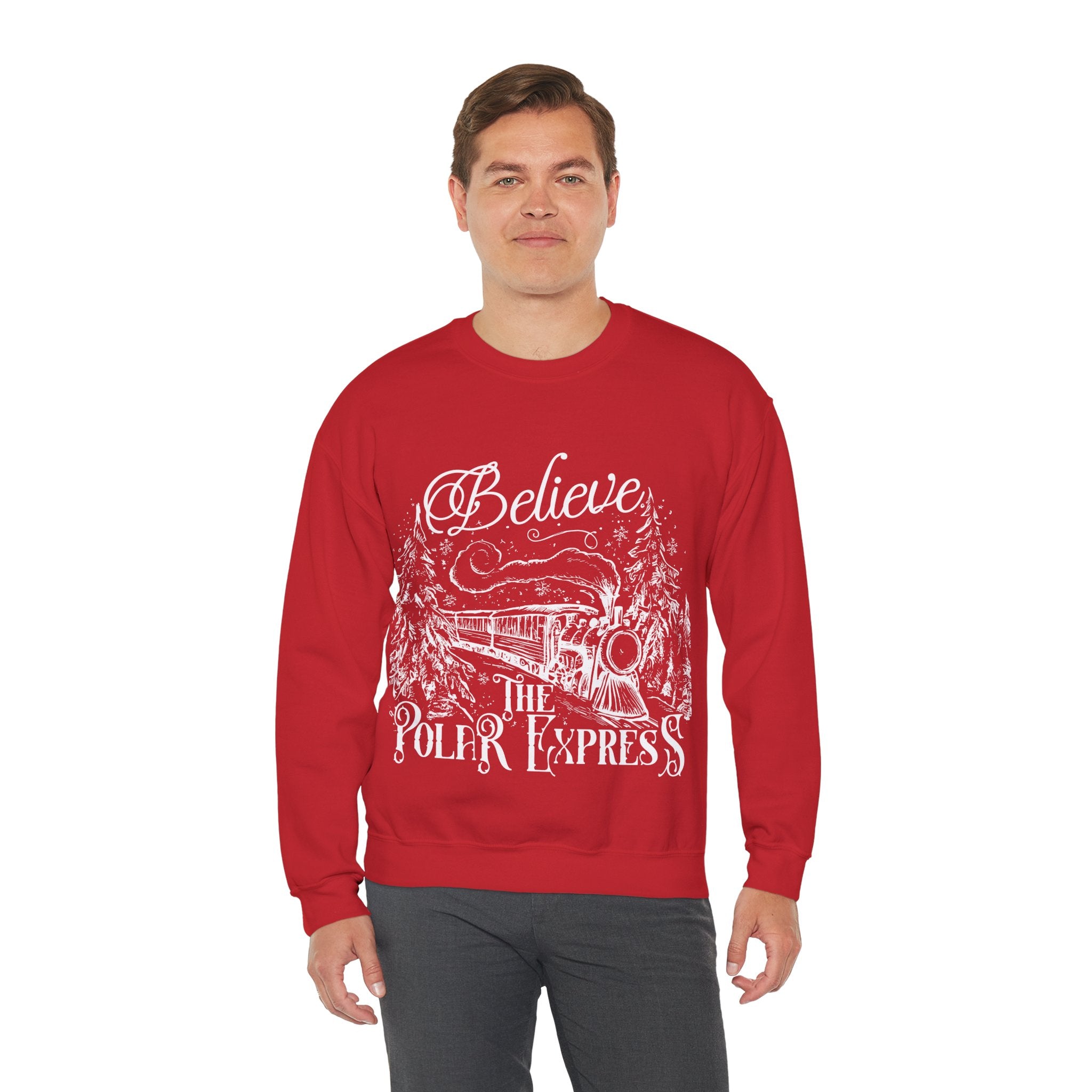 Believe in the Polar Express Crewneck Sweatshirt - Unisex