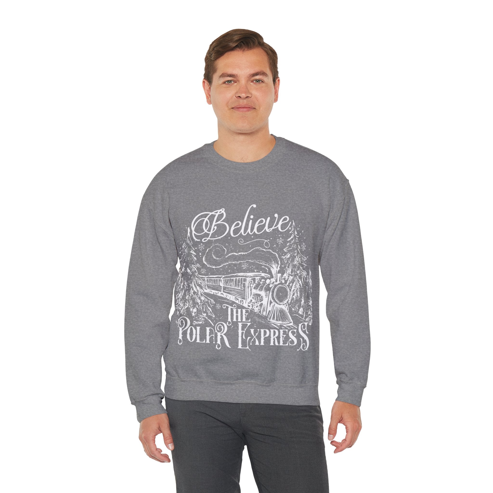 Believe in the Polar Express Crewneck Sweatshirt - Unisex