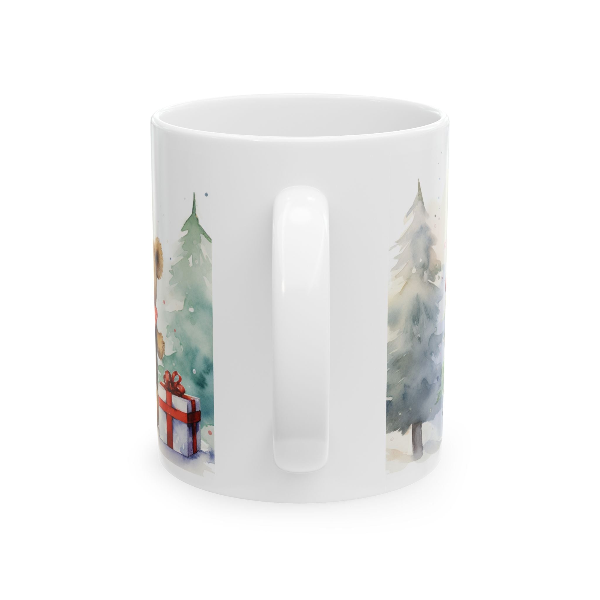 Christmas Gift Ceramic Mug 110oz - Cozy Holiday Vibes for Coffee Lovers