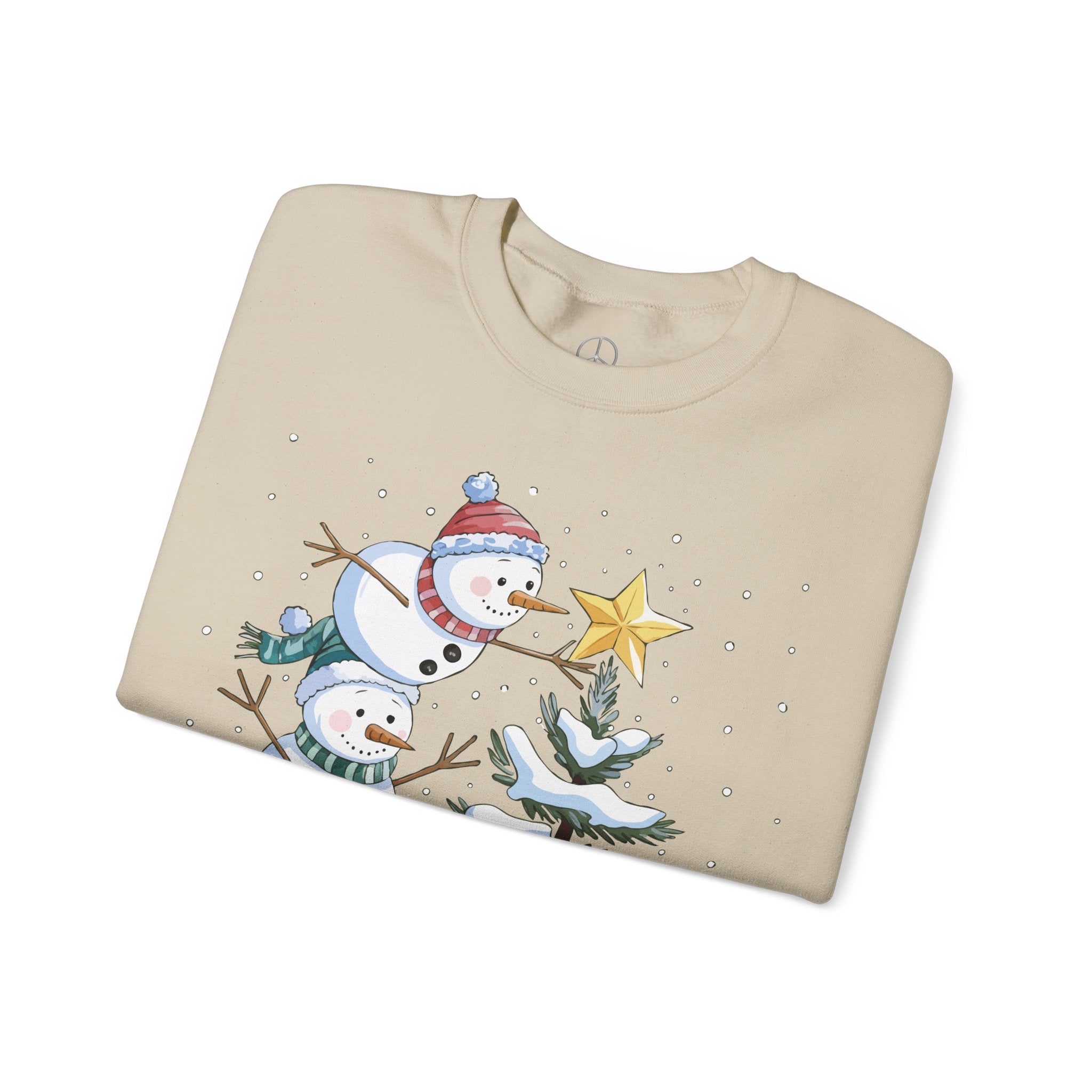 Festive Snowman Christmas Sweatshirt