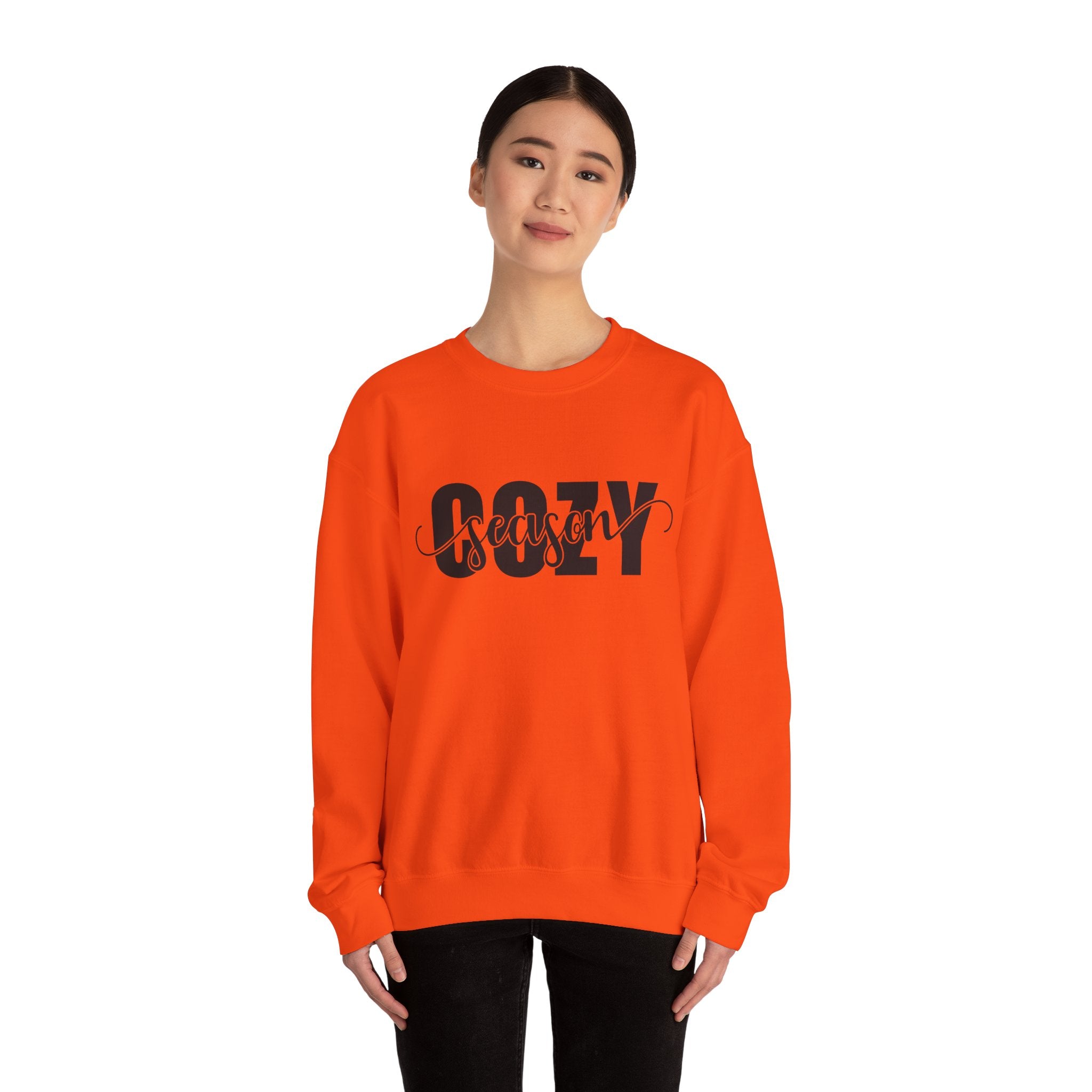 Cozy Season Crewneck Sweatshirt - Perfect Fall & Winter Wear