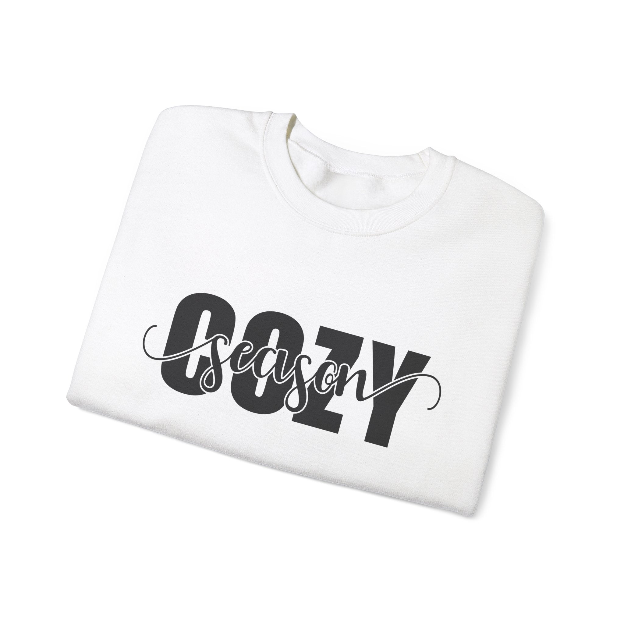 Cozy Season Crewneck Sweatshirt - Perfect Fall & Winter Wear